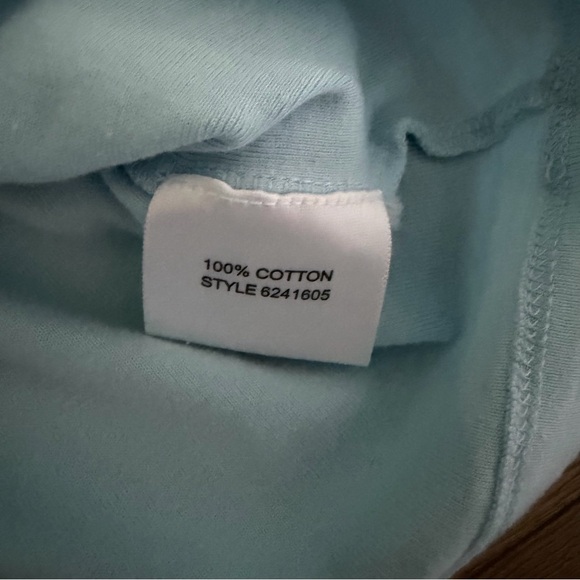 Tory Burch Beaded Tank Top Light Blue Sleeveless Cotton Size Small - Picture 8 of 8